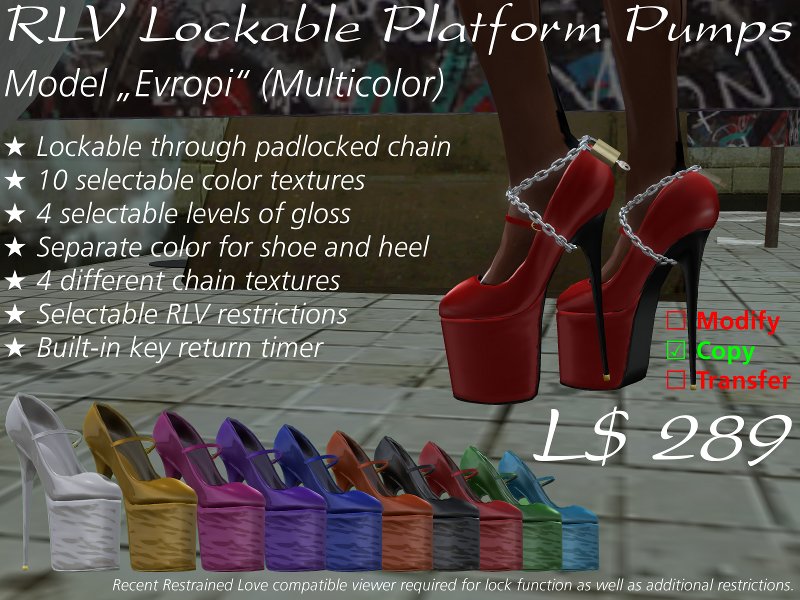 RLV Lockable Platform Pumps