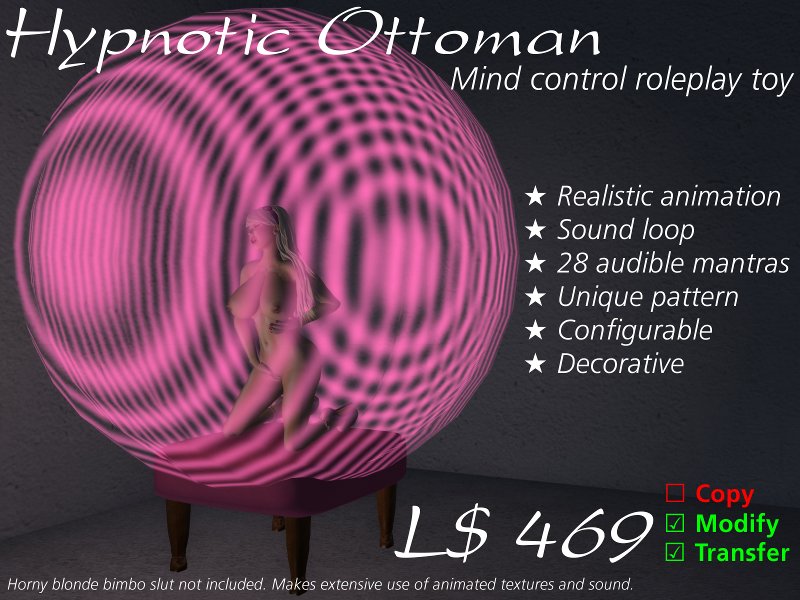 Hypnotic Ottoman