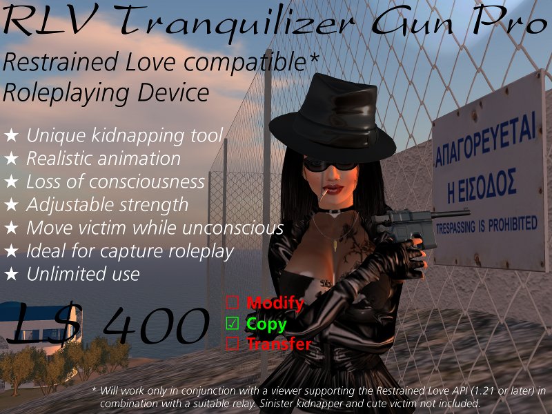 RLV Tranquilizer Gun Pro